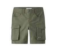 Name It Bambini e ragazzi Nkmryan Twibamgo Cargo L Shorts Noos Pantaloni cargo da uomo ,Verde - Deep Lichen Green,130