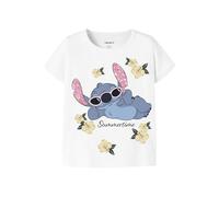 Name IT Bauletto Nmfann Stitch SS Nreg Wdi, Bianco Brillante, 116