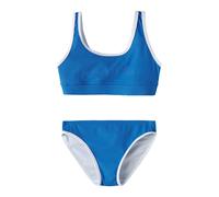 NAME IT Bikini 'NKFZONTRA' navy / bianco naturale Bambini NAME IT 134-140