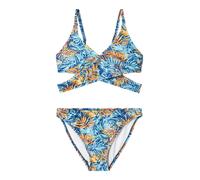 NAME IT Bikini 'ZELINE' blu / arancione Bambini NAME IT 110-116