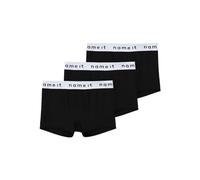 NAME IT Boxer Boy, Confezione da 3, Nero, Numeric_158