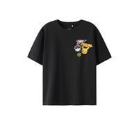 NAME IT Boy - Maglietta Pokémon, Nero, 134 cm-140 cm