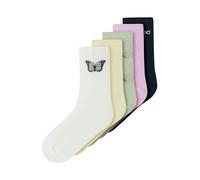 NAME IT Calzino 'NKFVILDE' giallo chiaro / verde chiaro / rosa / bianco Bambini NAME IT 31-33