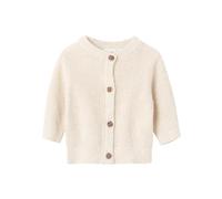 Name IT Child - Cardigan a Nido d'Ape, Peyote Melange, 50 cm