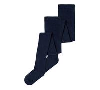 Name It Nknpantyhose Rib 2P Noos, Collant Unisex - Bambini e ragazzi, Grigio (Dark Grey Melange), 110-116
