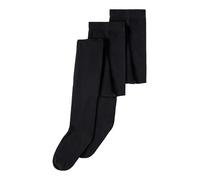 NAME IT NKNPANTYHOSE 2P SOLID NOOS, Calzini Unisex - Adulto, Black, 110/116