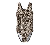 NAME IT Costume intero 'NMFZANIMAL' crema / broccato / marrone scuro Bambini NAME IT 110-116