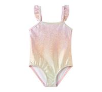 NAME IT Costume intero 'NMFzola' verde pastello / albicocca / rosa Bambini NAME IT 98-104