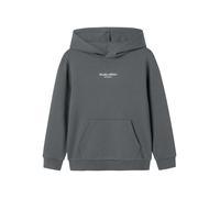NAME IT Felpa 'NKMBrody' grigio scuro / bianco Bambini NAME IT 116 grigio scuro / bianco