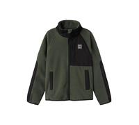 NAME IT Giacca di pile 'NKNMYles' abete / nero Bambini NAME IT 128