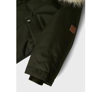 NAME IT Giacca invernale 'Millo' crema / verde scuro, Taglia 80