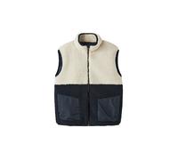 NAME IT Gilet da ragazzo effetto pelliccia NKMMACEY blu | 122