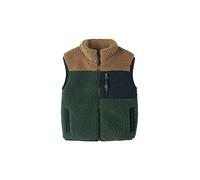 NAME IT Gilet da ragazzo effetto pelliccia NMMMACEY verde | 92