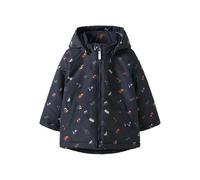 NAME IT Jacket Nmmmax Pa-Giacca AOP Noos, Zaffiro Scuro, 122 Bambini e Ragazzi