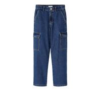 Name it - Nkfrose Hw Wide Cargo Jeans 6190-Bs Noos Blu - Abbigliamento 9A Blu