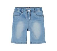 Name It Nkmryan Jogger Dnm L Shorts 6300-Th Noos, Pantaloncini Bambini e ragazzi, Blu (Light Blue Denim), 98