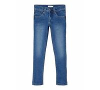 NAME IT Nkmsilas Xslim Jeans 2002-tx Noos Jeans, Blu (Medium Blue Denim), 122 Bambini e ragazzi