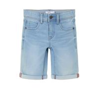 Name It Nkmsilas Slim Dnm L Shorts 2272-Tx Noos, Pantaloncini Bambini e ragazzi, Blu (Light Blue Denim), 140
