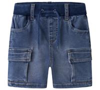Name it - Kid's Ben Baggy Denim Shorts - Pantaloncini 122 blu