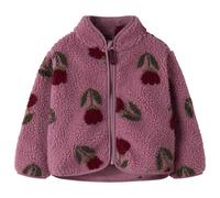 Name it - Kid's Nelda Teddy Cardigan - Giacca in pile 92 lilla