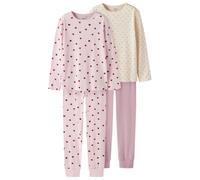 Name it - Kid's NKFNightset AOP 2-Pack - Intimo 158/164 fuchsia