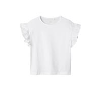 Name it kids Nkfhrejaline Capsl Short Nreg Top Pb, Lucent White, 134-140 cm