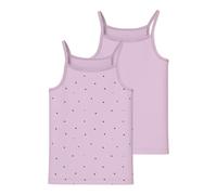 Name it kids Nkfstrap Top 2P Winsome Hearts Noos (Confezione da 2), Winsome Orchid, Numeric_158
