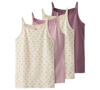 Name it - Kid's NKFStrap Top AOP 4-Pack - Top 86 beige