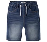 Name it - Kid's NKMRyan Jogger Denim L Shorts 6300-TH - Pantaloncini 146 blu