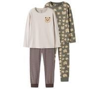 Name it - Kid's NMMNightset AOP 2-Pack - Intimo 110/116 grigio