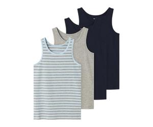 Name it kids Numeric_116 - Canotta da Ragazzo Aquamarine Nkmtank Top 4P Y/D, Aquamarine, Numeric_116
