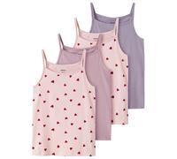 Name it - Kid's Strap Top 4-Pack - Top 98 fuchsia