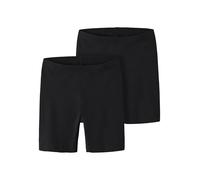 Name it - Kid's NKFVivian Solid Short Legging 2-Pack - Leggings 110/116 nero