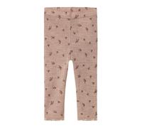 NAME IT Leggings 'NBFWang' marrone scuro / grigio sfumato Bambini NAME IT 80
