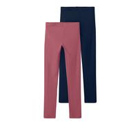 Name It Nkfvivian 2P Legging L Noos, Leggings Bambine e ragazze, Rosa (Deco Rose/Pack:PACKED WITH DARK SAPPHIRE), 158-164