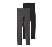 NAME IT Leggings 'Vivian' grigio / nero Bambini NAME IT 158-164
