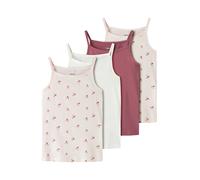 Name it - Kid's Strap Top 4-Pack - Top 116 bianco
