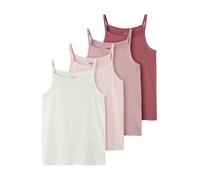 Name IT Top da Ragazza, Confezione da 4, Rose Wine, 146/152 cm