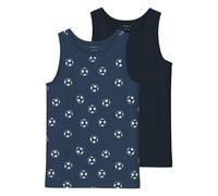 NAME IT Maglietta intima navy / blu scuro / bianco, Taglia 98