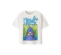 NAME IT Maglietta 'Jaws' blu / blu cielo / verde chiaro / bianco Bambini - Bimbo - Ragazzo (taglie 140-176) - Abbigliamento - Maglie e camicie - T-shirt NAME IT 116