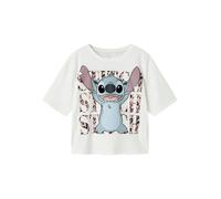 NAME IT Maglietta 'NKFJixi Stitch' blu chiaro / sambuco / malva / bianco, Taglia 146-152