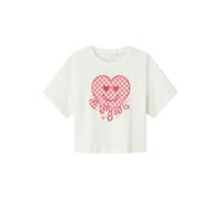 NAME IT Maglietta 'NKFKAREN' rosa / rosa chiaro / bianco Bambini NAME IT 158-164