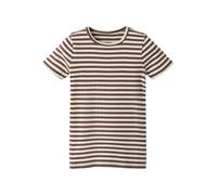 NAME IT Maglietta 'NKFSuraja' écru / marrone Bambini NAME IT 116