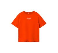 NAME IT Maglietta 'NKMBrody' rosso arancione / bianco Bambini NAME IT 122-128 rosso arancione / bianco