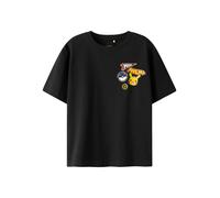 Name it - Nkmjeno Pokemon Nreg Ss Top Box Noos Sky Nero - Abbigliamento 11 - 12A Nero
