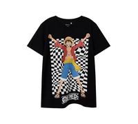 Name it - Nkmjob Onepiece Nreg Ss Top Noos Vde Nero - Abbigliamento 9 - 10A Nero