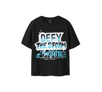 NAME IT Maglietta 'NKMMod Fortnite' marino / acqua / nero / bianco Bambini - Bimbo - Ragazzo (taglie 140-176) - Abbigliamento - Maglie e camicie - T-shirt NAME IT 134-140