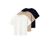 NAME IT Maglietta 'NKMVobbo' camello / nero / bianco Bambini NAME IT 146-152 camello / nero / bianco