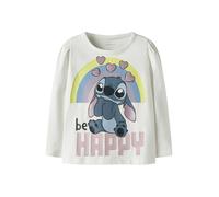 NAME IT Maglietta 'NMFDiana Stitch' opale / blu reale / nero / bianco Bambini - Bimba - Bambina (taglie 92-140) - PROMO - Maglie e top - Maglie a maniche lunghe NAME IT 86