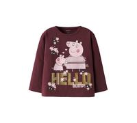 NAME IT Maglietta 'NMFORA PEPPA' oro / rosa / borgogna / nero Bambini NAME IT 110